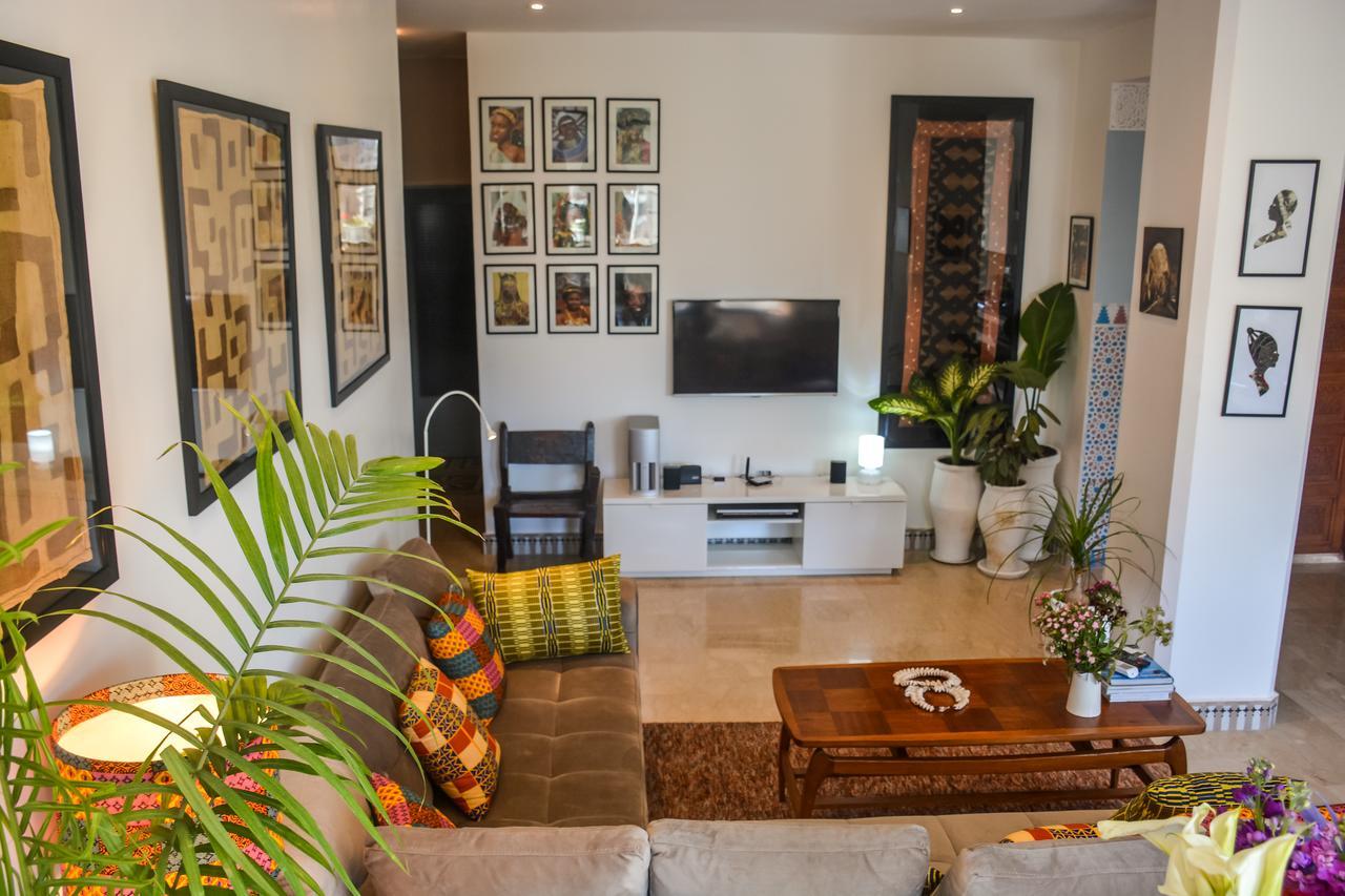 Appartement moderne moroccan/African décoration Casablanca Extérieur photo