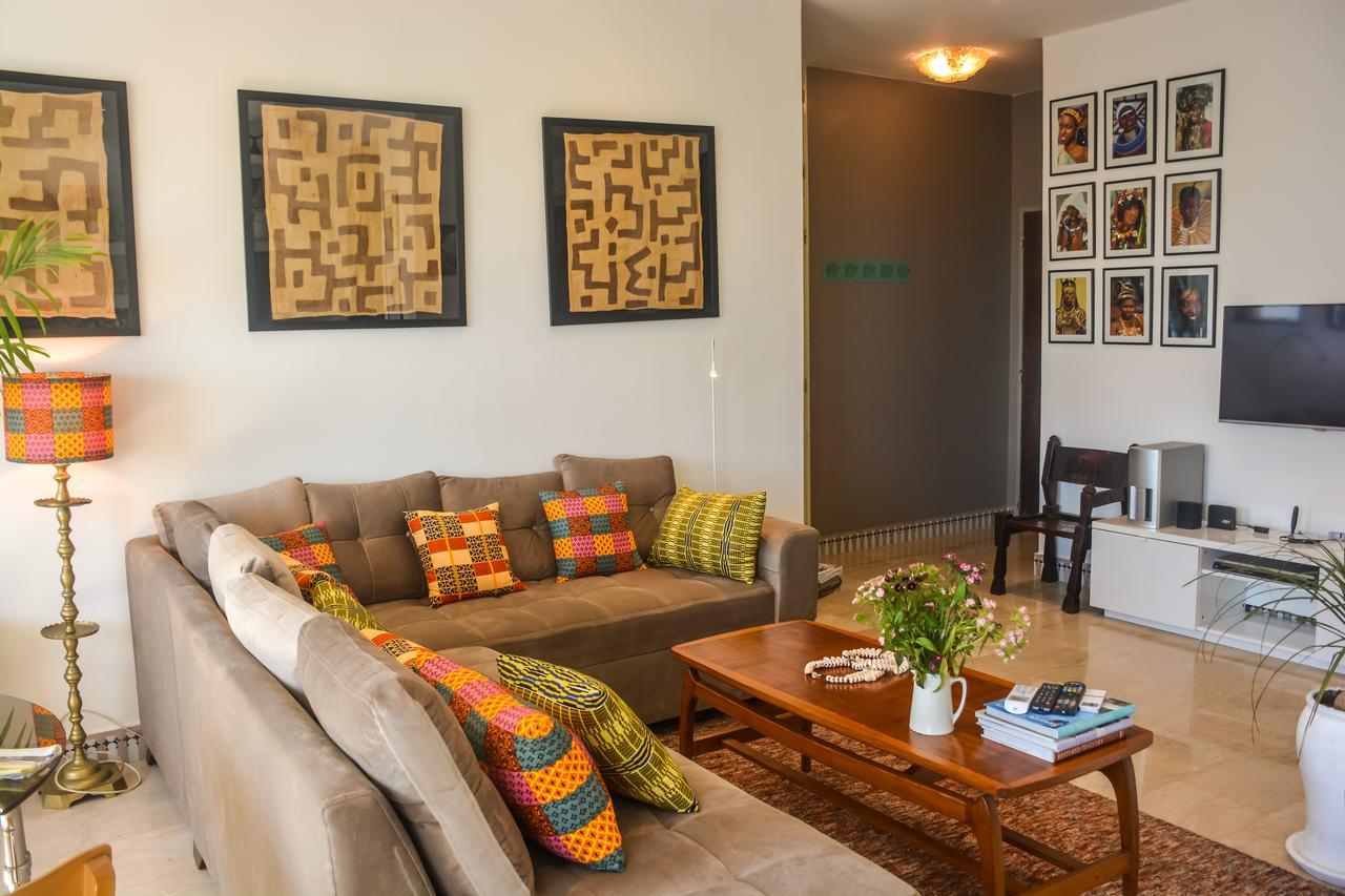 Appartement moderne moroccan/African décoration Casablanca Extérieur photo